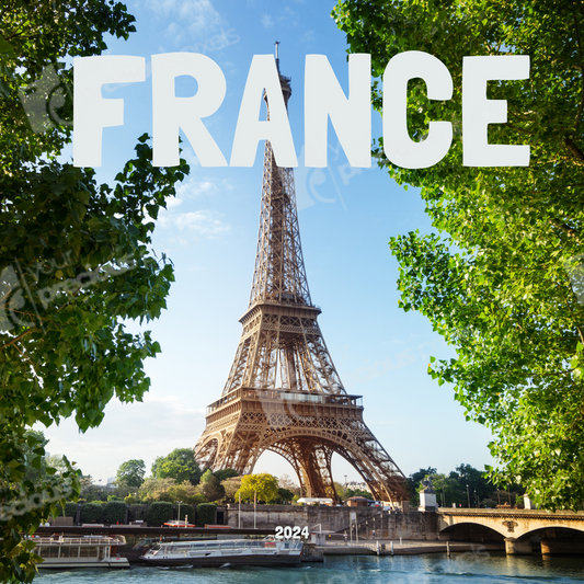 France Photo Book Template