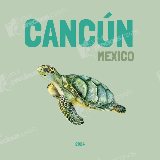 Cancun Photo Book Template
