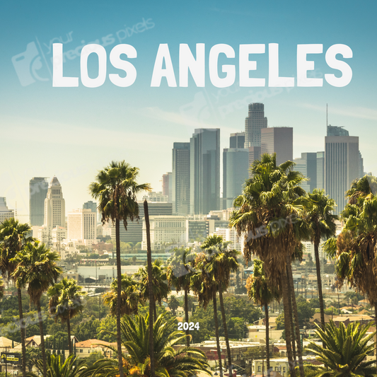 Los Angeles Photo Book Template