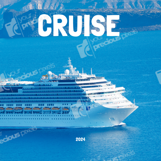 Cruise Photo Book Template