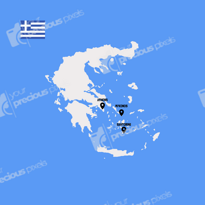 Greece Photo Book Template