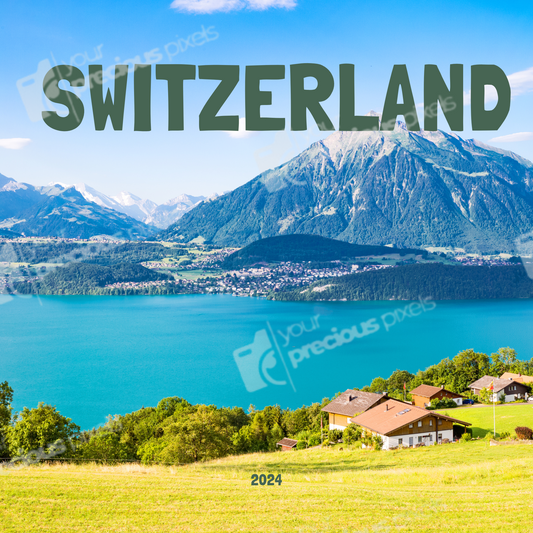 Switzerland Photo Book Template