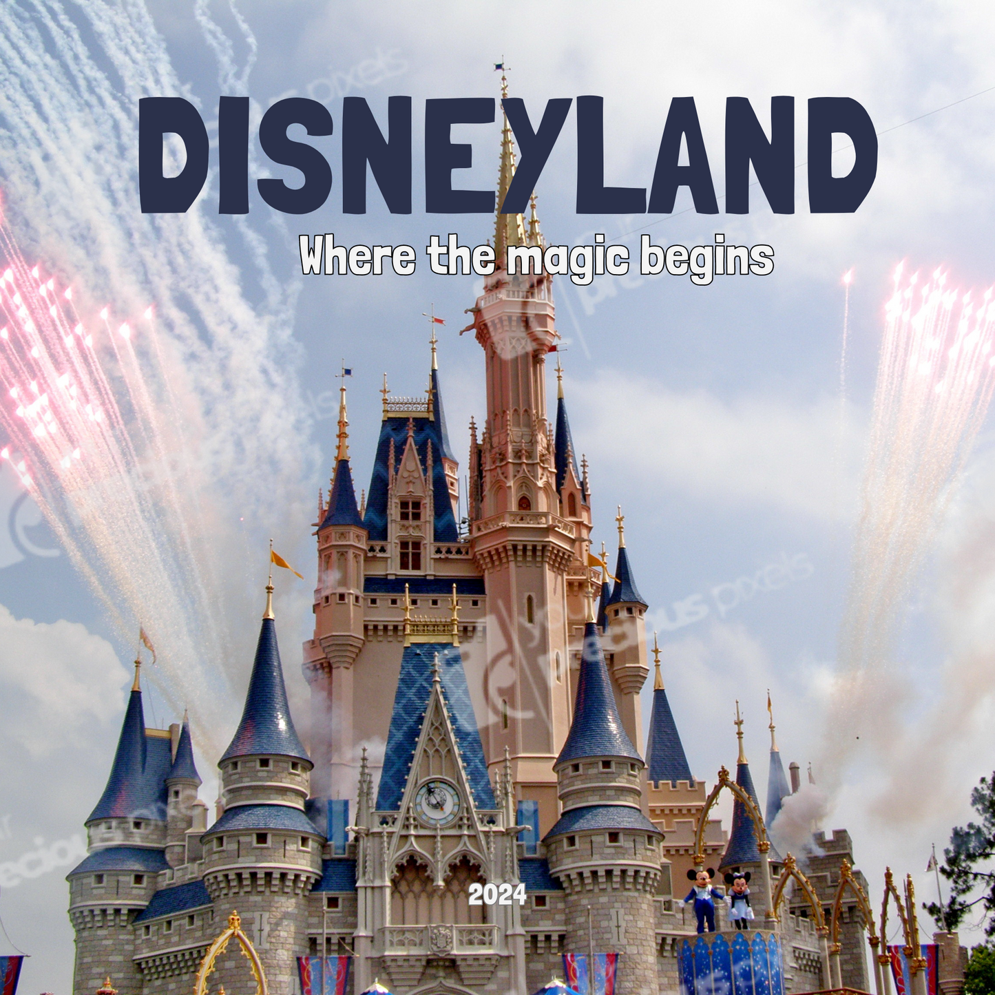 Disneyland Photo Book Template