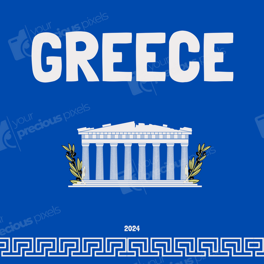 Greece Photo Book Template